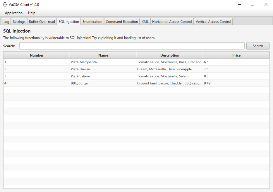 SQL Injection Vulnerability